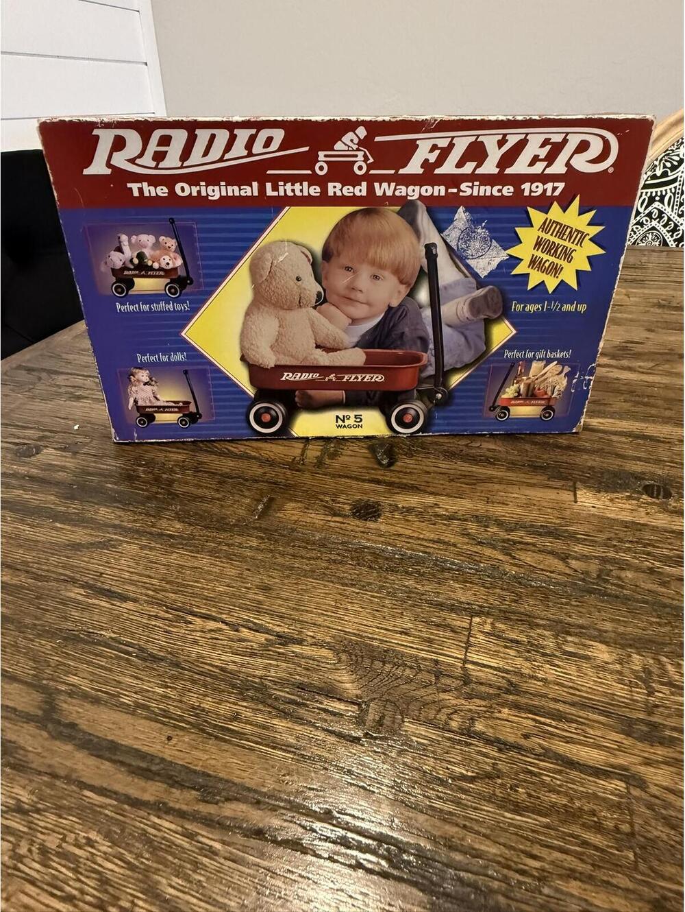 Metal Toy Wagon Radio Flyer No. 5 Little Red Wagon